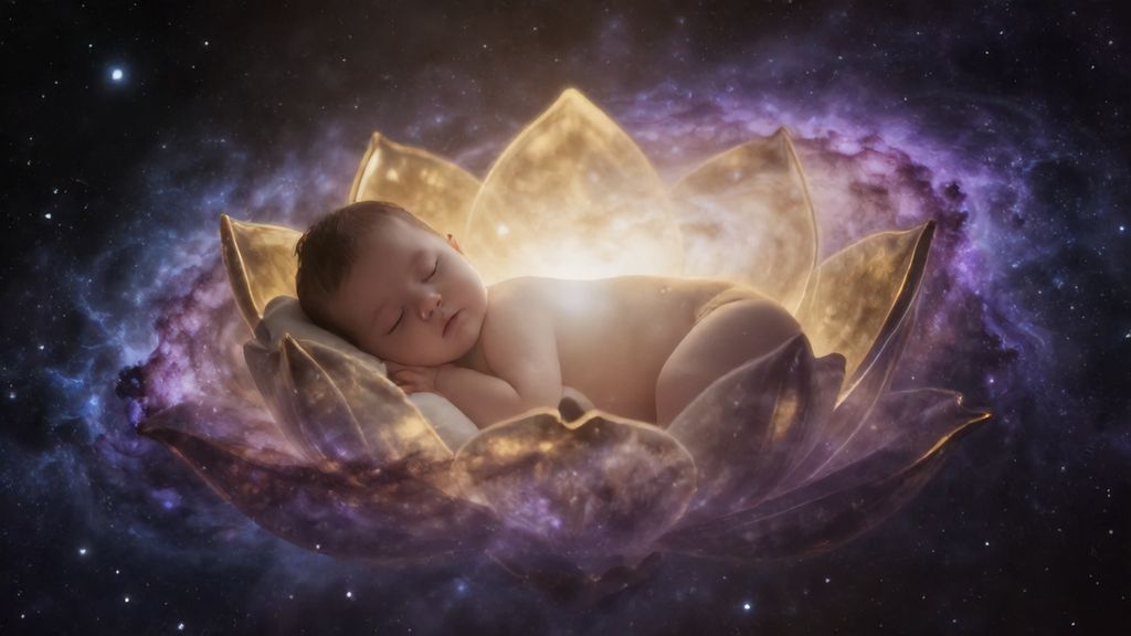 Духовное начало жизни и связь младенца с космосом