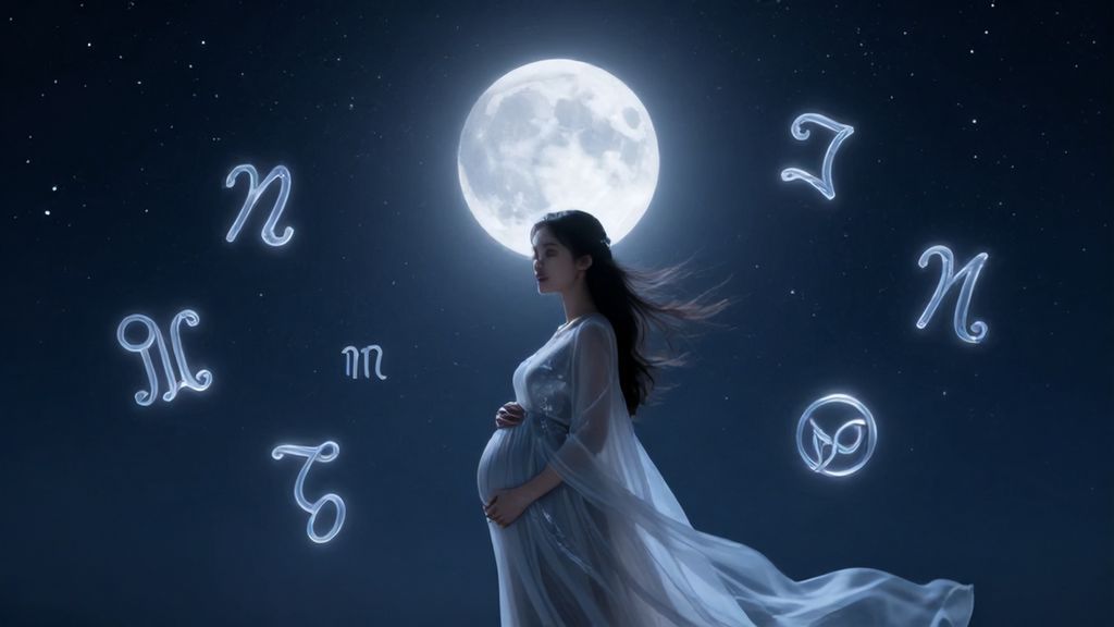 Астрологическое влияние Луны и знаков зодиака на беременность