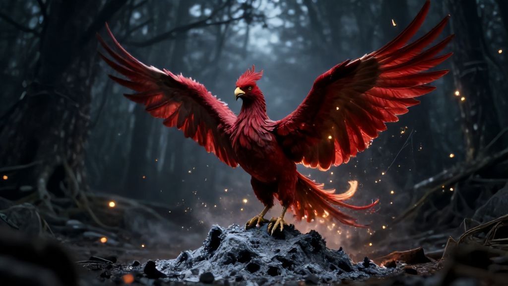 Возрождение феникса как метафора моральной силы Скорпиона