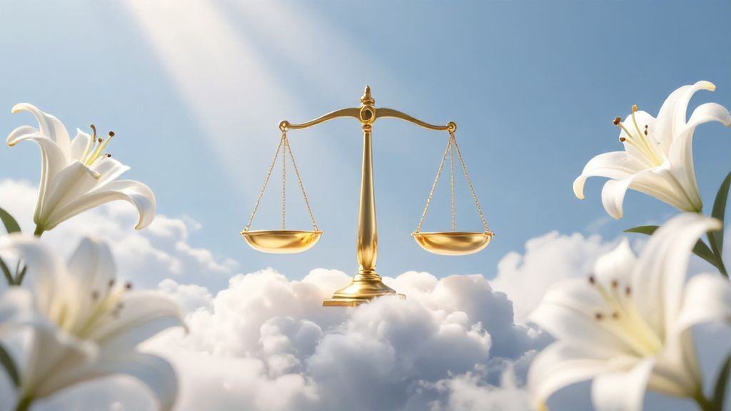 Символ Весов как знак гармонии и чистоты помыслов