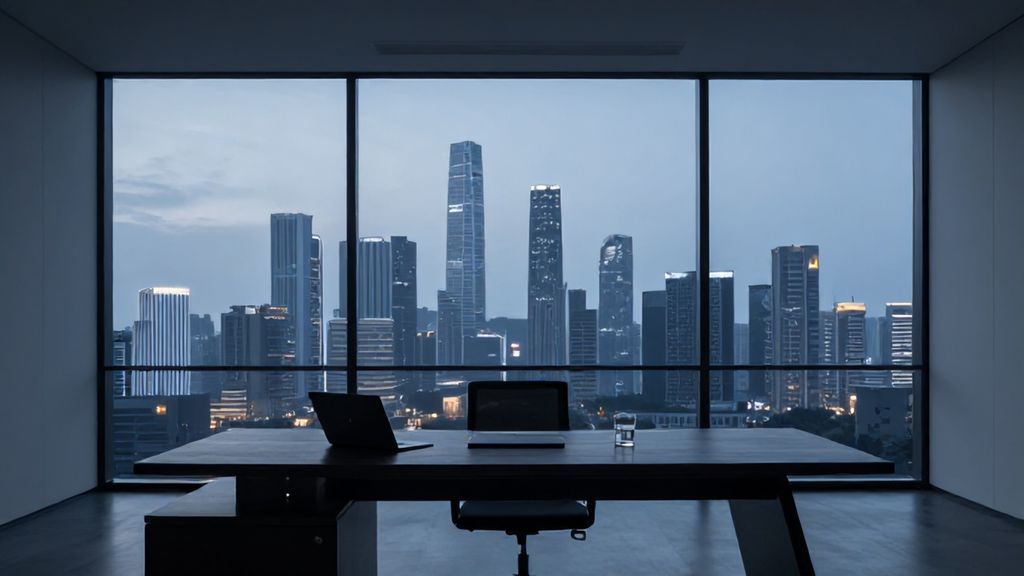 Современный минималистичный офис как символ организованности и успеха Козерога